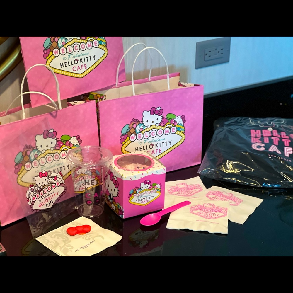 Hello Kitty store memorabilia